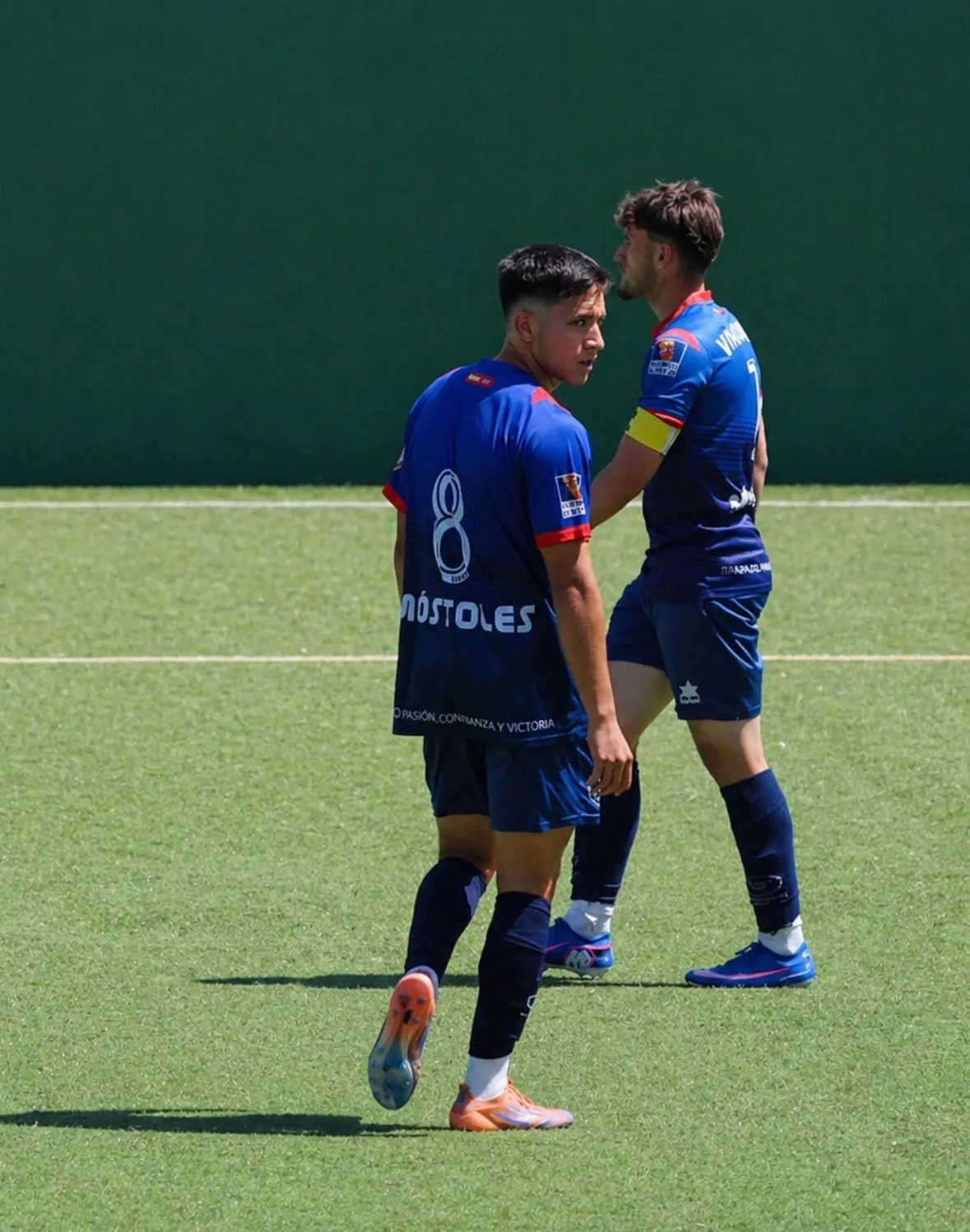 Julian Sanchez on the pitch
