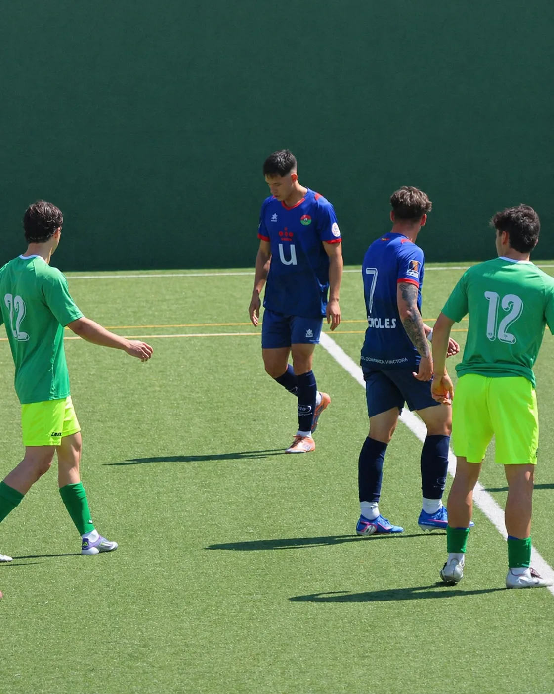 Julian Sanchez competing on the pitch
